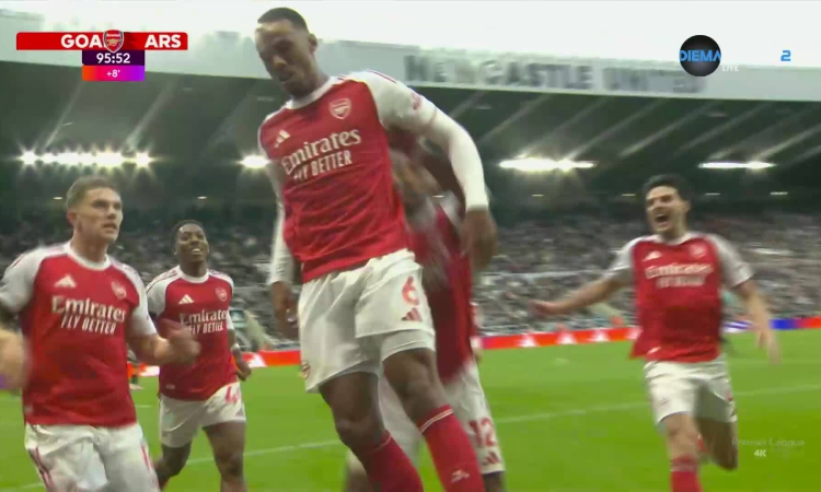 Арсенал излъга Нюкасъл в невероятна драма