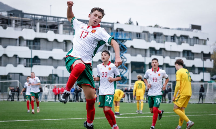 България U15 победи Литва U15 след дузпи на старта на приятелския турнир на УЕФА