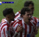 Атлетико надви Интер с гол в края