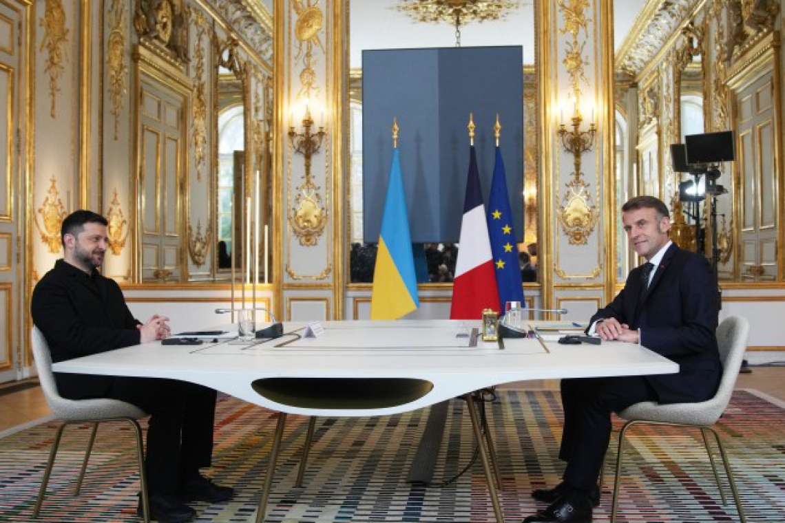 Зеленски и Макрон проведоха разговор с Уиткоф