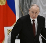 Путин посети пункт на управление на руските сили в Украйна