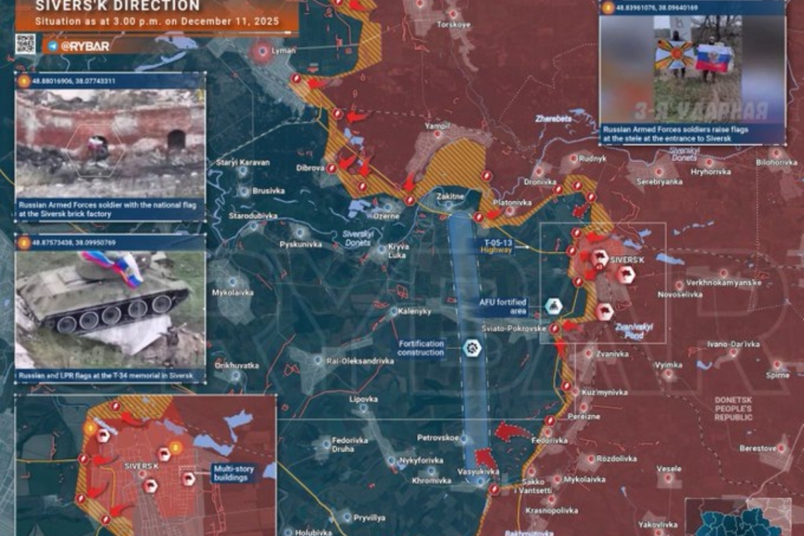 Русия: Превзехме град Северск в Източна Украйна