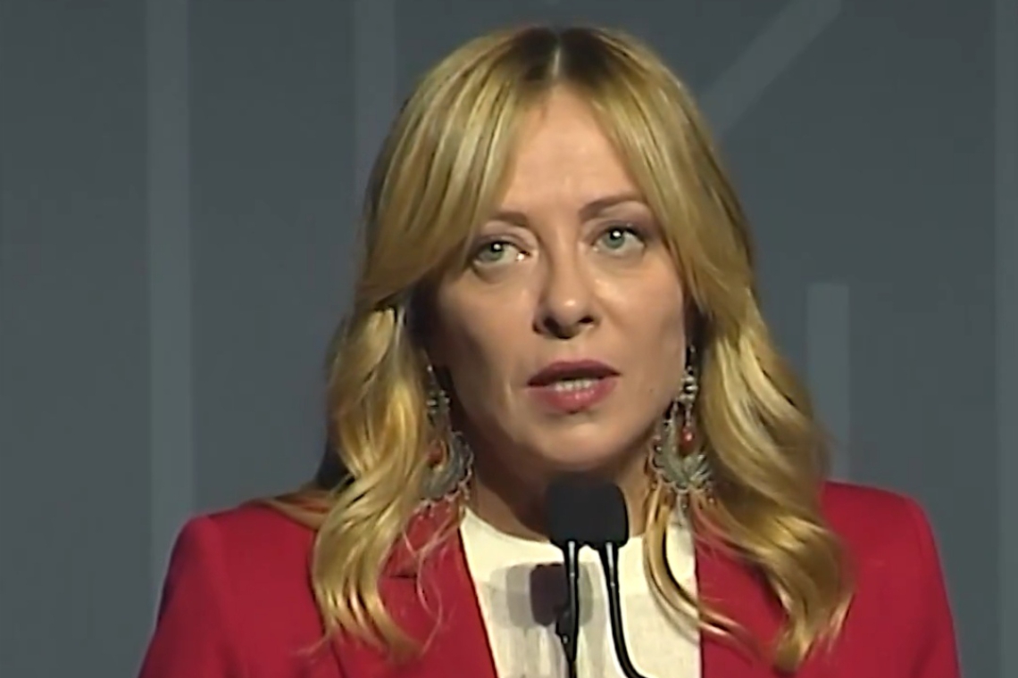 Джорджа Мелони получи награда за лидерство