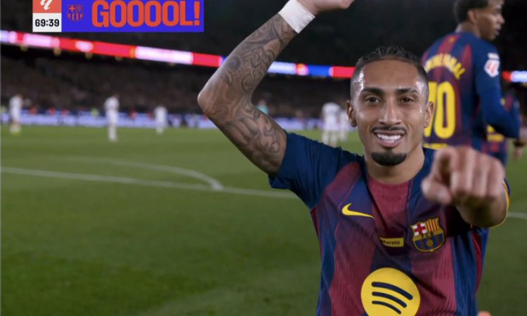 Рафиня избухна срещу Осасуна, а Барселона вече има 7 точки пред Реал