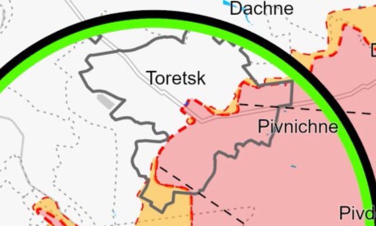 Русия превзе половината от град Торецк