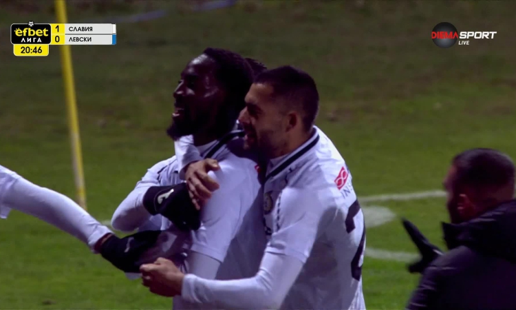 Левски се орезили срещу Славия