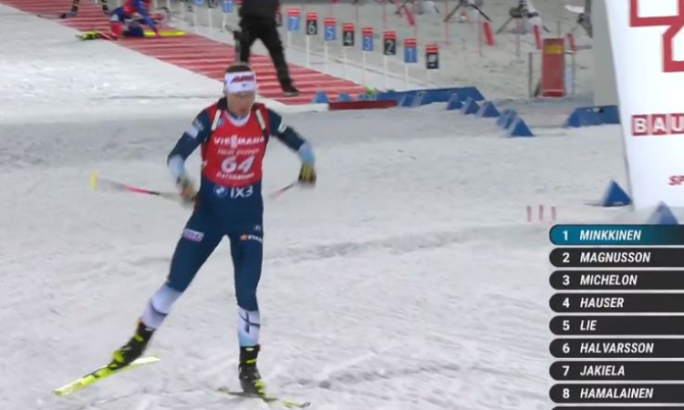 Финландка с първа победа в СК по биатлон