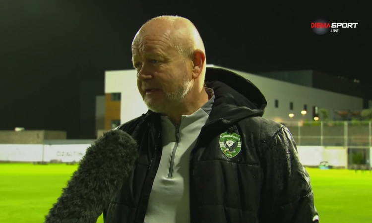 Треньорът на Лудогорец грабна лопатата, за да чисти снега на ''Хювефарма Арена'' (ВИДЕО)