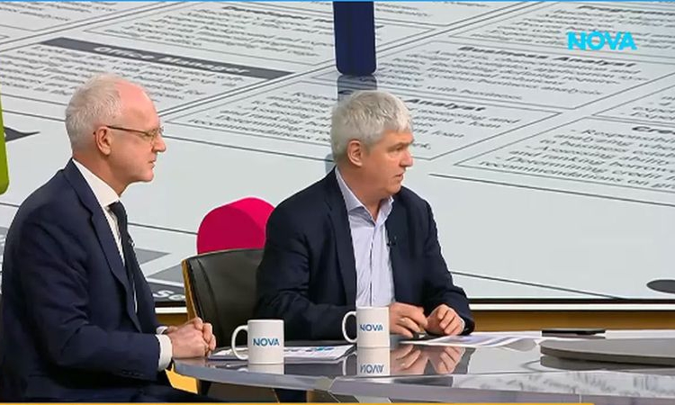 Пламен Димитров и Васил Велев се сблъскаха в ефир заради заплатите у нас