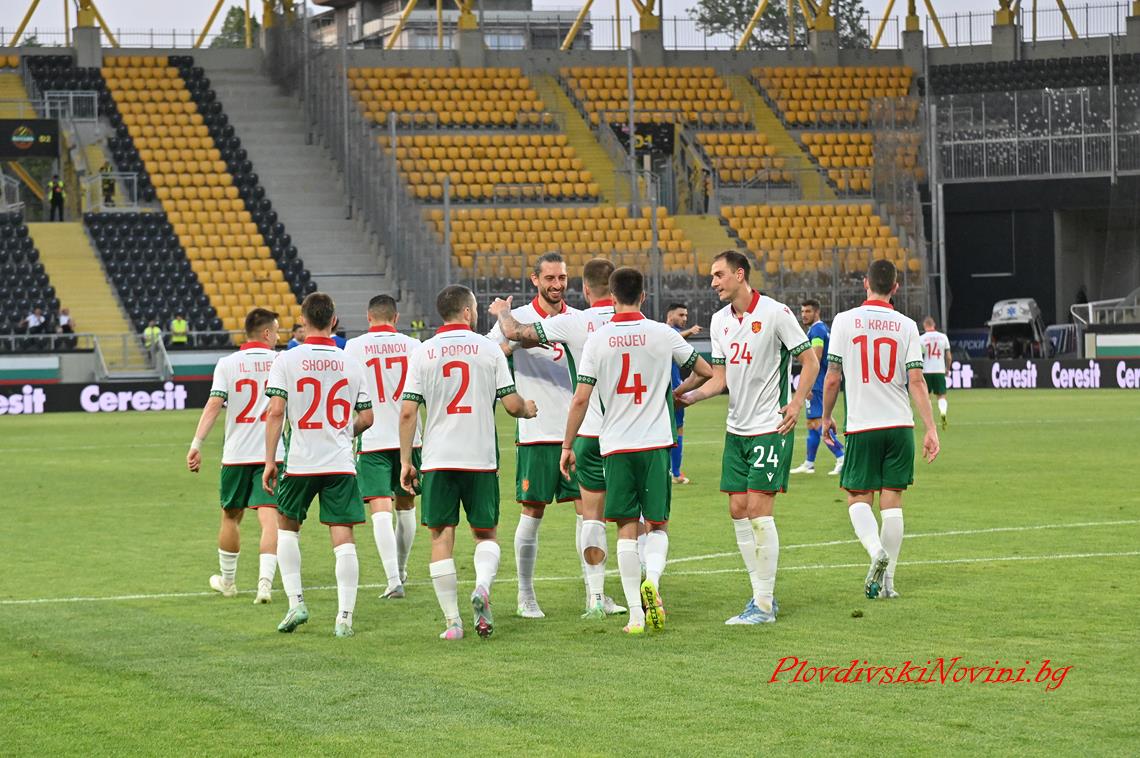 България ще играе контрола с Черна гора в Пловдив